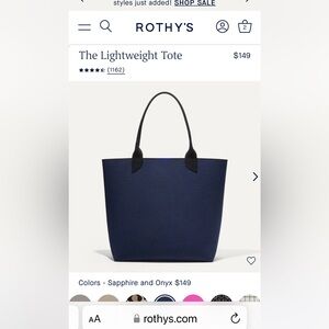 Rothy’s lightweight tote